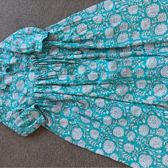 Daughters of India  similar dress - Blue and White Long Sleeve Dress - Picture 2 of 2